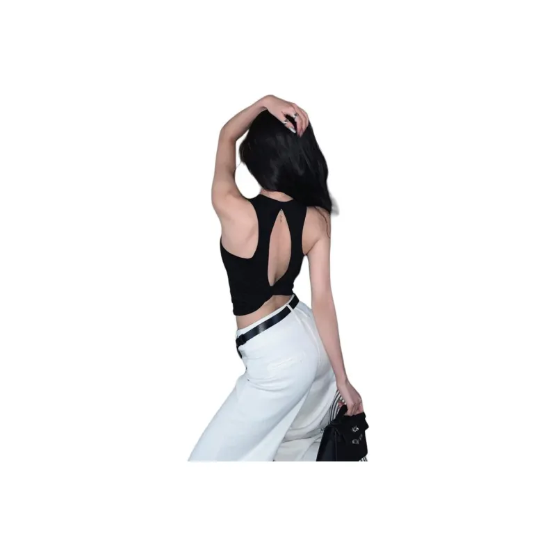 Garbege Sleeveless Sports Shirts Women's-14