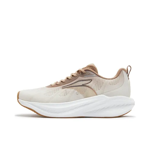 361° Blast Foam 4SE Shock Absorbers Slip Resistant Breathable Low Top Casual Running Shoes Men's Umber Gray