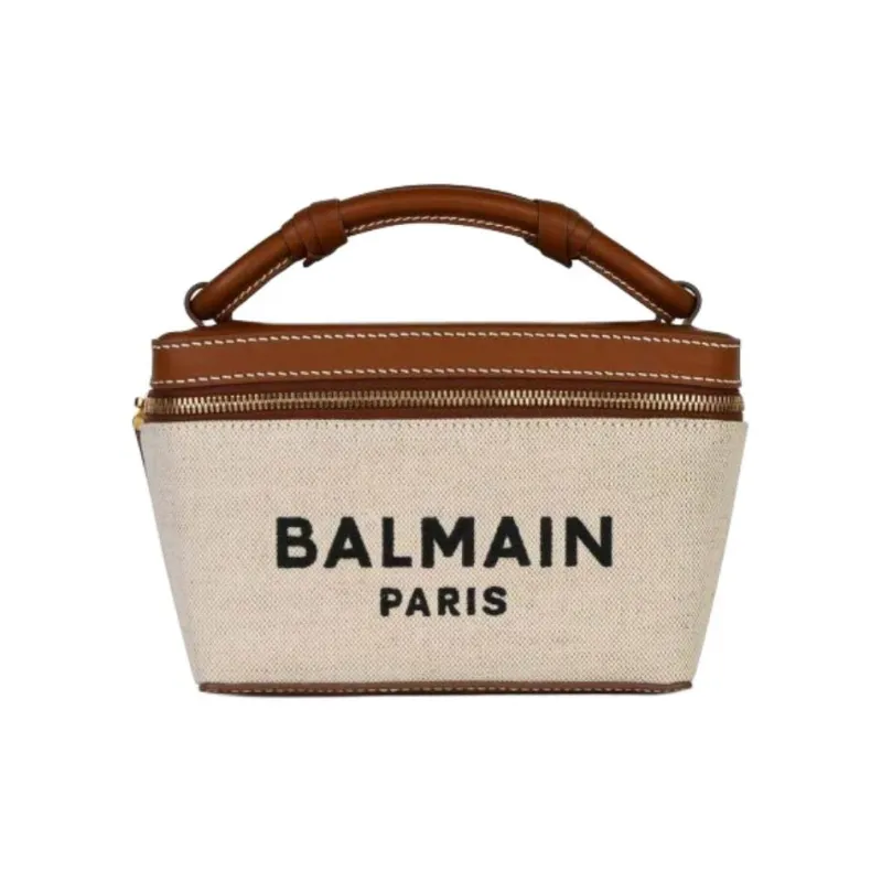 BALMAIN B Army Canvas Tote Bag-0