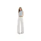 White Ankle-Length Pants
