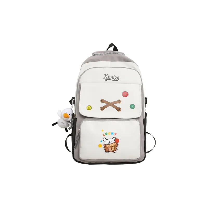 Debecca Nylon Backpack Unisex Multicolor-8