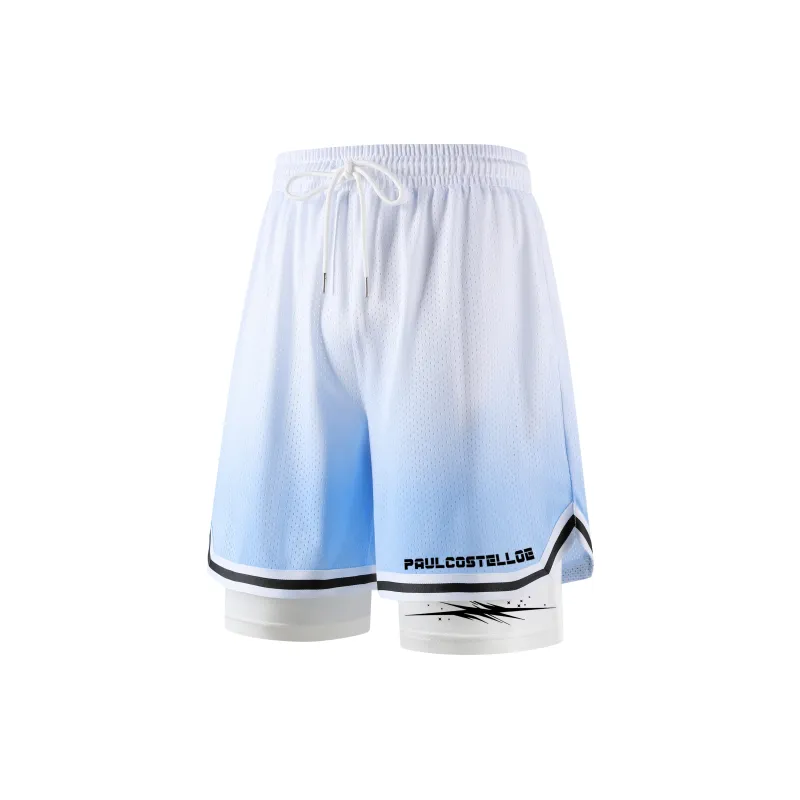 PAUL COSTELLOE Basketball Shorts Unisex-20