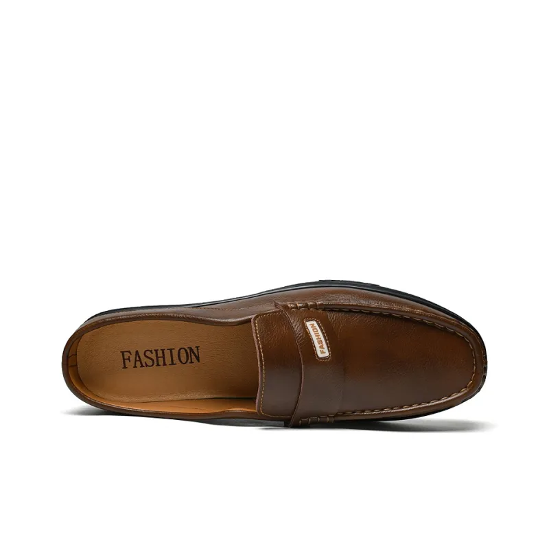 Abango Rubber Sole Slip Resistant Closed Toe Slippers Men's-10