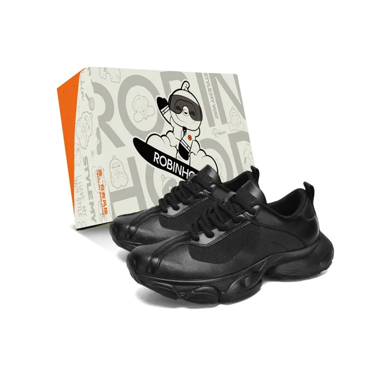 ROBINHOOD Slip Resistant, Abrasion Resistant, Coverage, Support, Cushioning Low Top Chunky Sneakers Men's-0