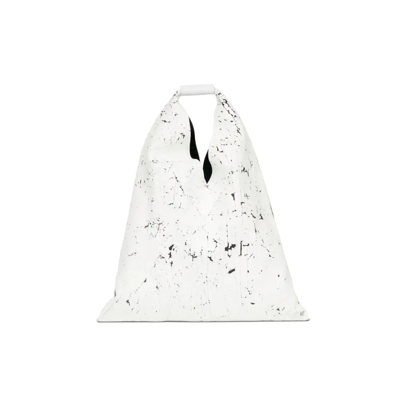 MM6 Maison Margiela Calfskin Handbag Women's White-0