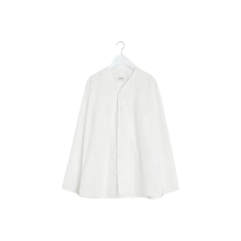 Lemaire Shirts Women's White Limestone-0