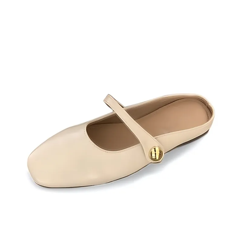 SHUXIAOBEI Abrasion Resistant Closed Toe Slippers Women's-3