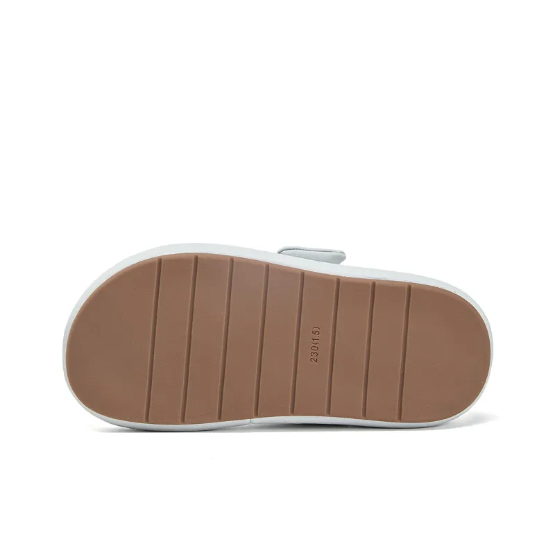 La Chapelle Slip Resistant Abrasion Resistant Slide Slippers Women's Blue-5
