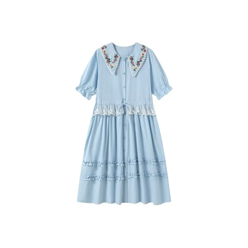 GULIANFEI Short Sleeved Dress Women's-0