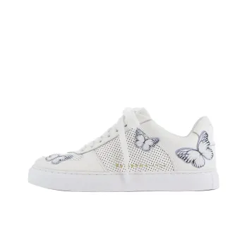 Sophia Webster Swalk Low Top Skateboard Shoes Women's White