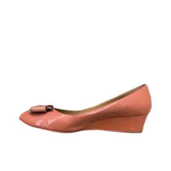 FERRAGAMO Wedge Heel High Heels Women's Pink