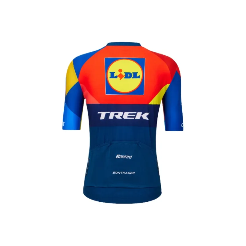 TREK Santini Lidl Trek Cycling Clothing Men's Dark Blue-2