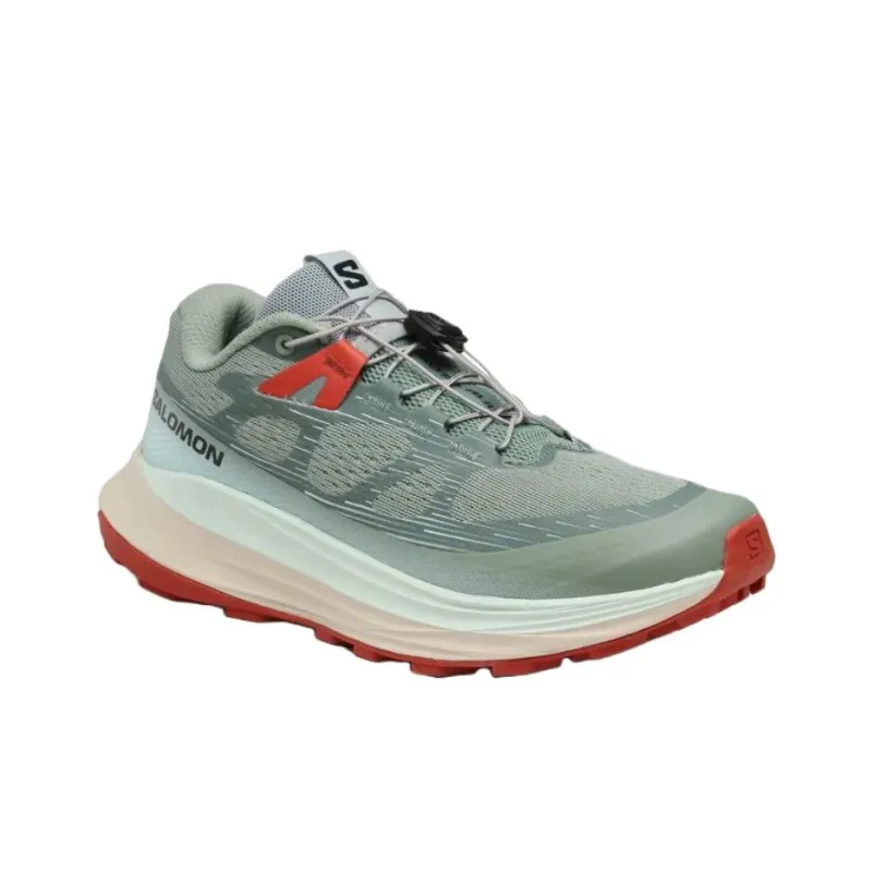 SALOMON Ultra Glide 2 Anti Slip Wear Resistant Low Top Running Shoes Women's Green-1