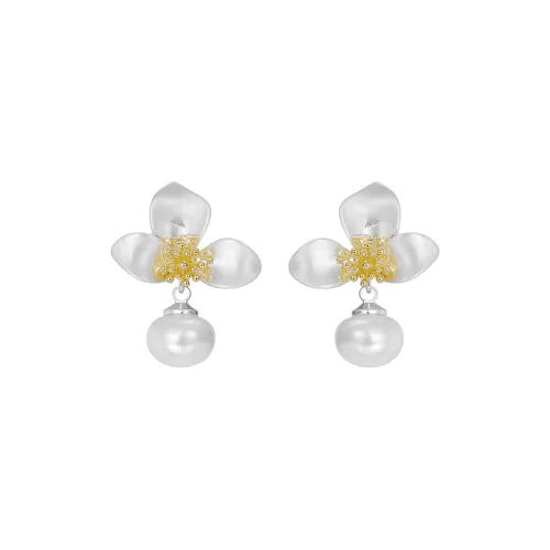 SHINE S925 Silver, Copper Earrings Women's