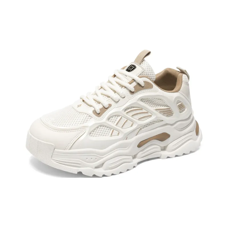 HACKBUTEER Low Top Chunky Sneakers Men's Box Included-7