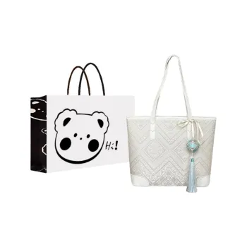 NX DOUGHNUT PU Shoulder Bag Regular Women's White