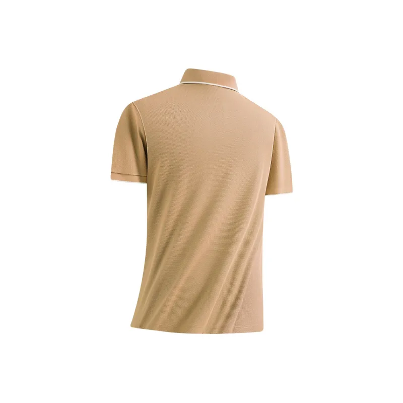 Red bean Polo Shirts Men-5