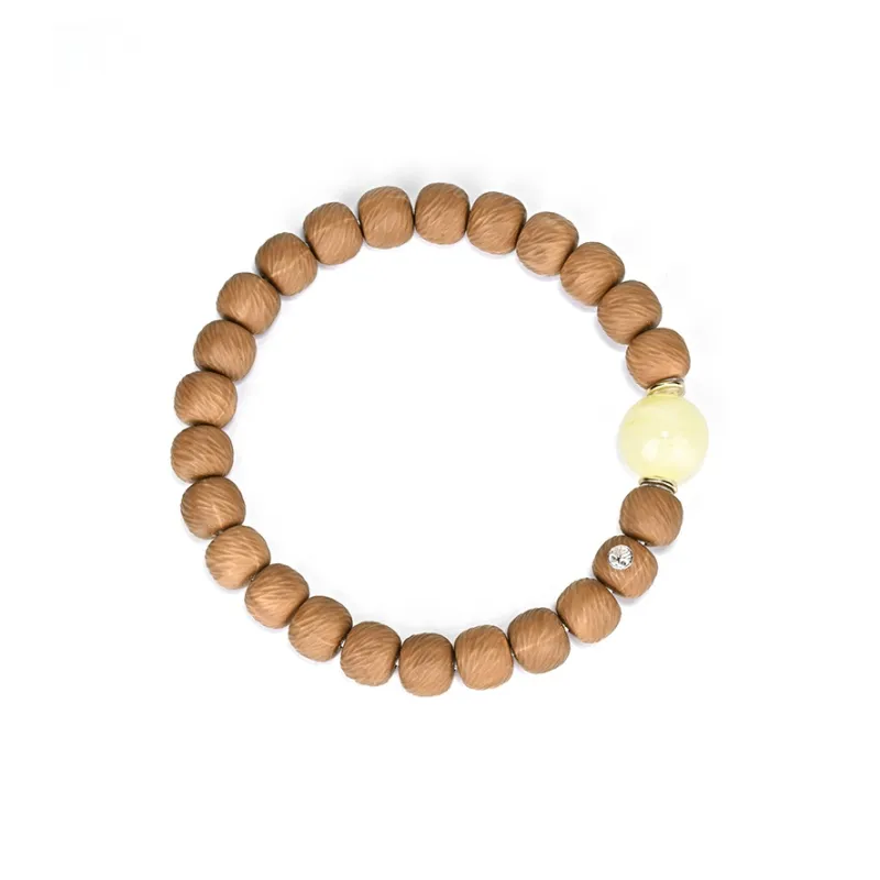 Yulan Wenwan Monkey Head Walnut Bracelets Unisex-1