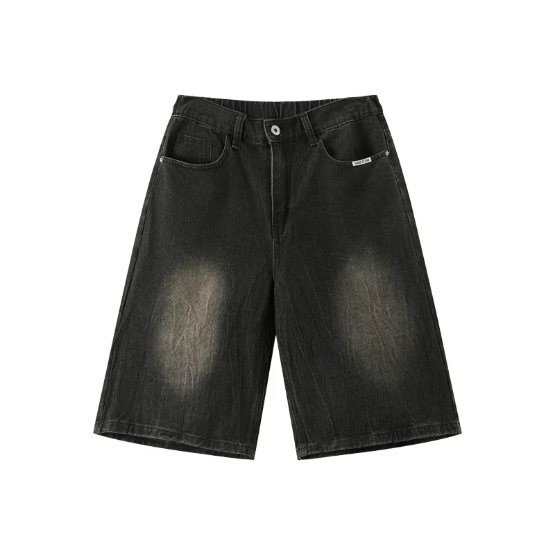 SAME FLOW Denim Shorts Unisex-0