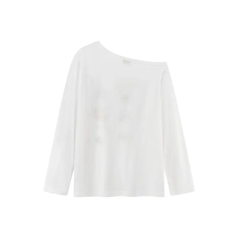 GOSO T Shirts Women's White-1