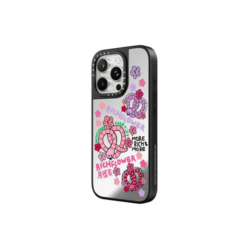 CASETIFY PC+TPU Material Trendy, Trendy, And Cool Phone Cases Compatibility IPhone 16 Pro/15 Pro/Ma-4