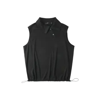 Pin Li Tank Tops Men Black