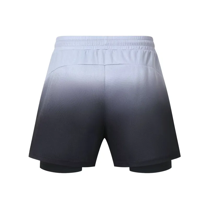 KPADB Basketball Shorts Unisex Gray White-1