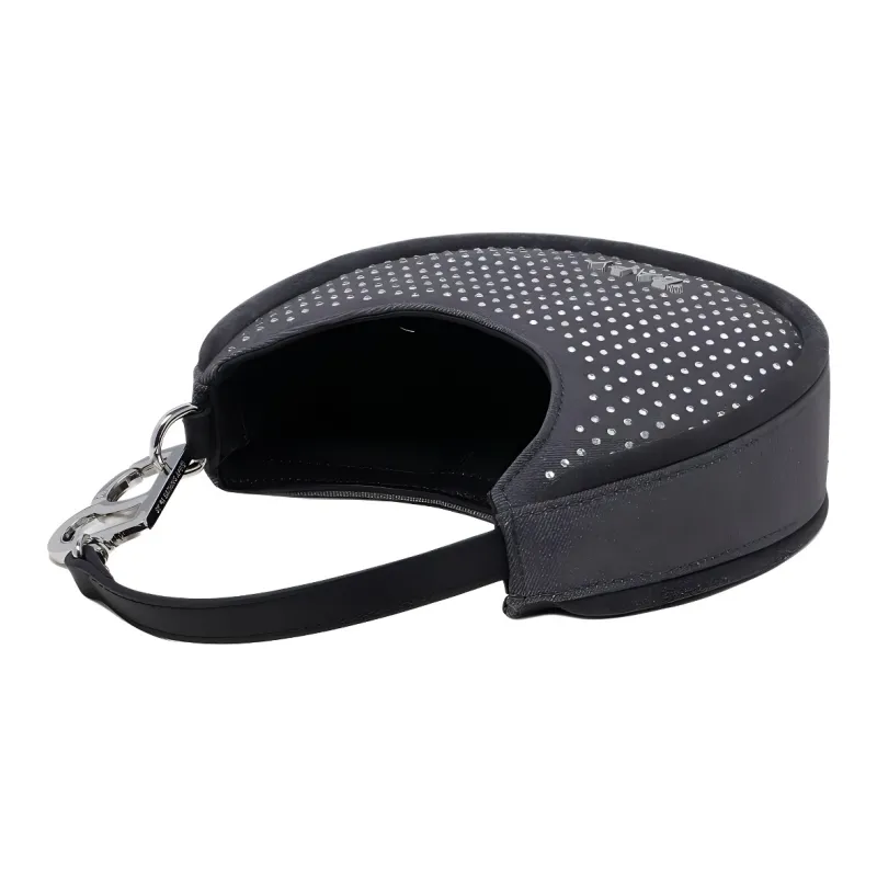 A BATHING APE Moon Rhinestone Cross Body Bag-2