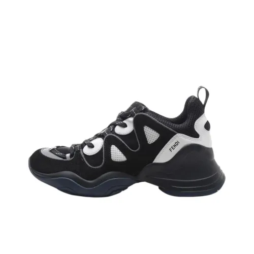 FENDI Low Top Casual Shoes Men's Black