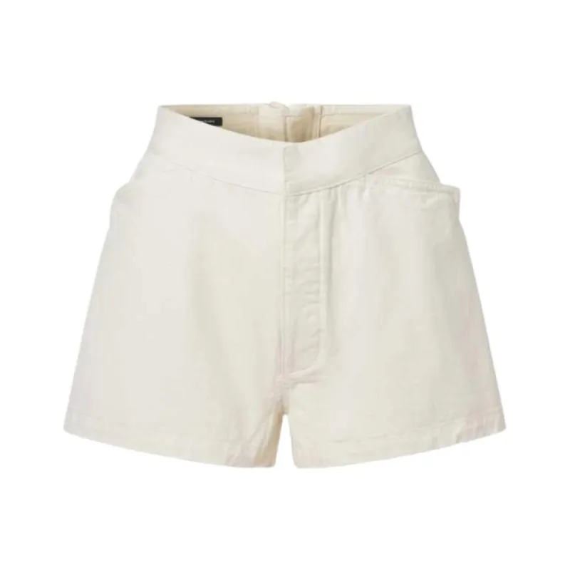 R13 SS25 Casual Shorts Women's Beige-0