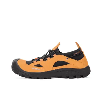 Slider Hiking / Trekking Shoes Unisex Low Top Saffron