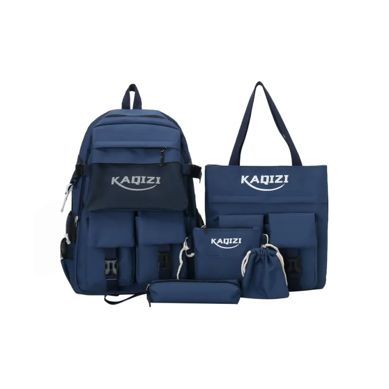 BRABOSTON Canvas Combo Set Unisex Blue/Black/Red/White/Navy Blue-16