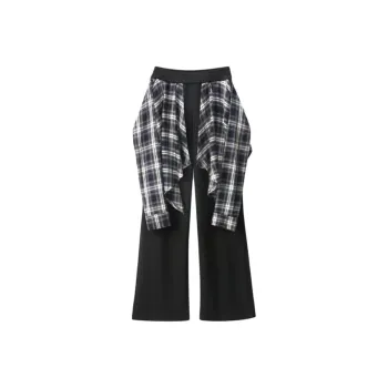 NHZN Casual Pants Women's Black