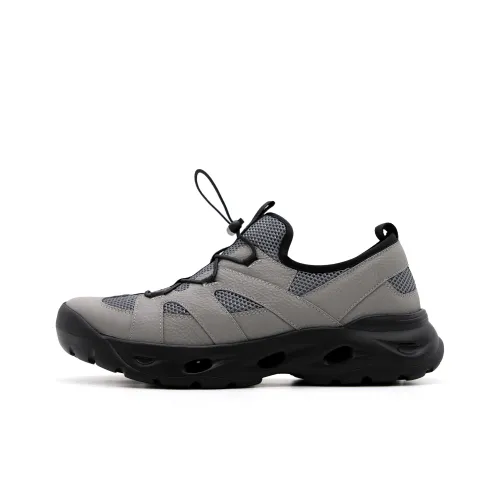 Satchi Slip Resistant, Abrasion Resistant, Breathable Low Top Casual Shoes Men's Gray