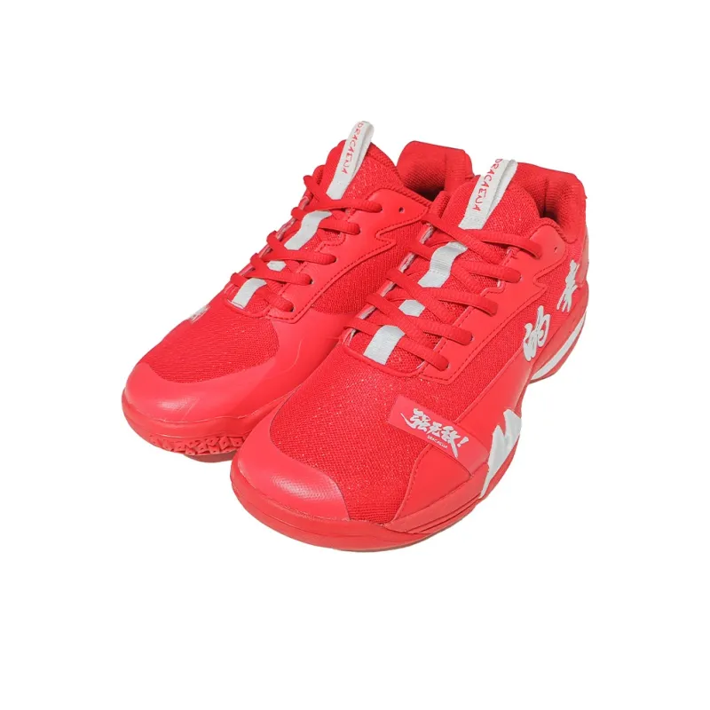 DRACAENA Shock Absorbers With Slip Resistant And Abrasion Resistant Properties Low Top Badminton Shoes Unisex-14