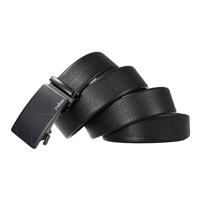 Yalu Cow Leather Belts Men's Width 3.5CM-2