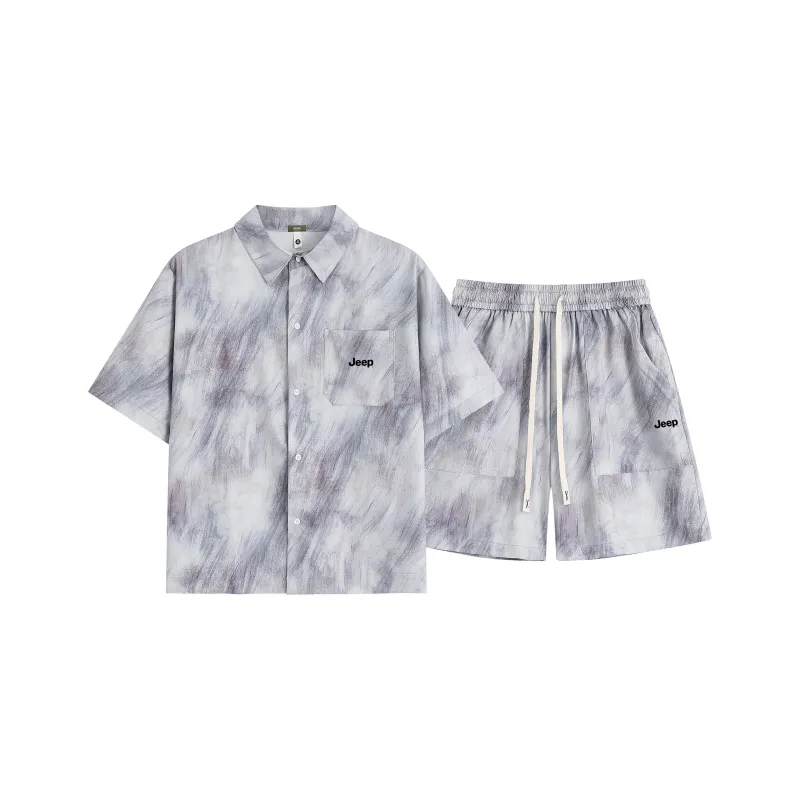 Jeep Casual Sportswear Unisex Two Piece Set-4