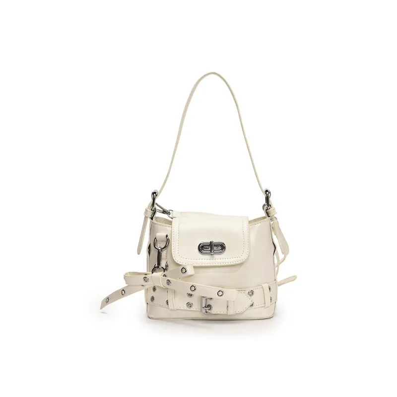 Morellybear PU Crossbody Regular Women's Pink/White/Yellow/Black/Blue-7