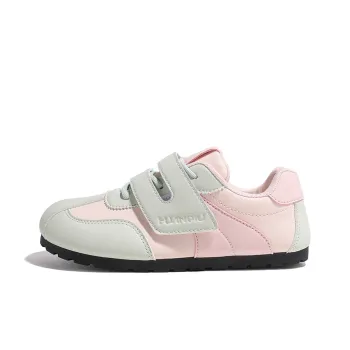 HUANQIU Abrasion Resistant Balance Lightweight Low Top Skateboard Shoes Women's Guava Pink