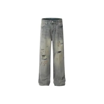 Zomuros Jeans Unisex Blue
