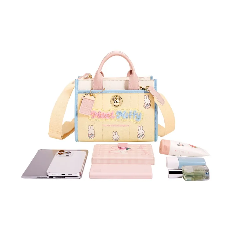 Miffy Synthetic Leather Handbag Women's Multicolor-3