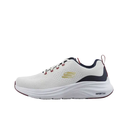 Skechers Vapor Chaussettes Low Top Running Shoes Men's White