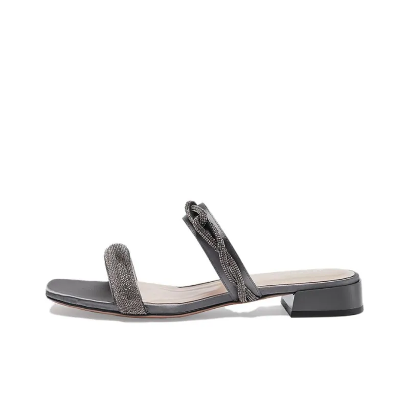 Le Saunda Rubber Sole Slip Resistant Slide Slippers Women's-4
