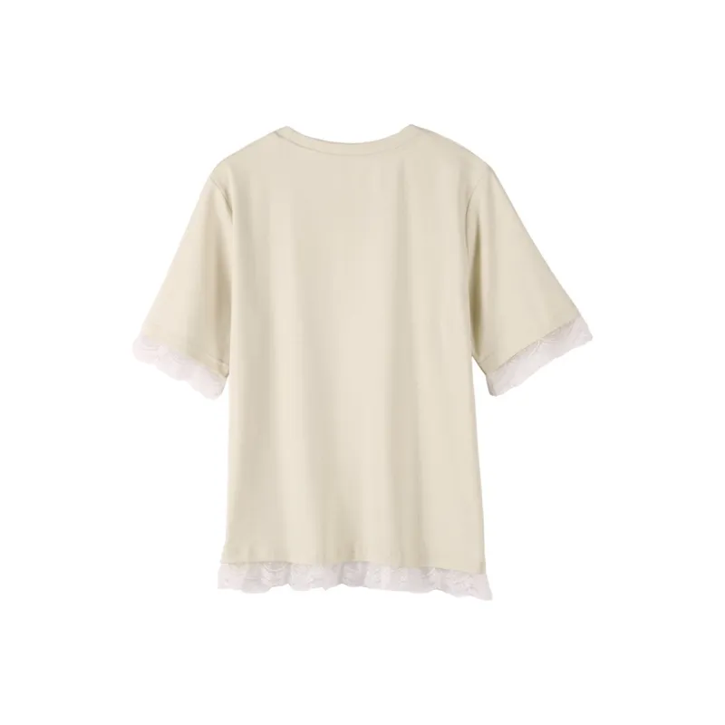Cypress House T Shirts Women's Beige-1