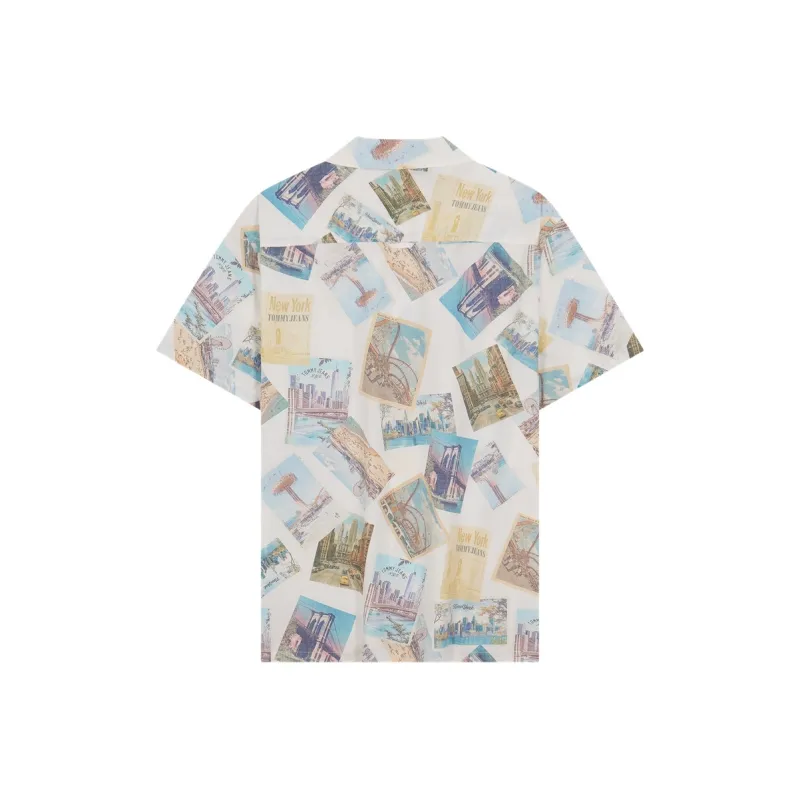 Tommy Hilfiger Shirts Men White Print YBL-1