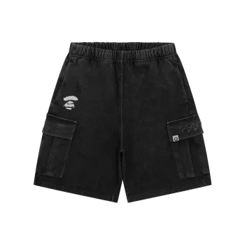 Aape Logo patch Shorts