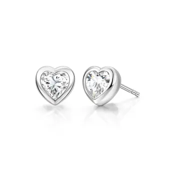 FANCI S925 Silver Stud Earrings Women's