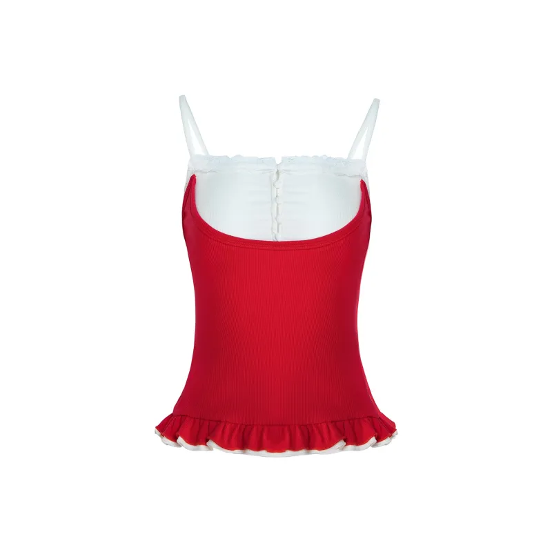 FPMZ Tank Tops Women's Red-0