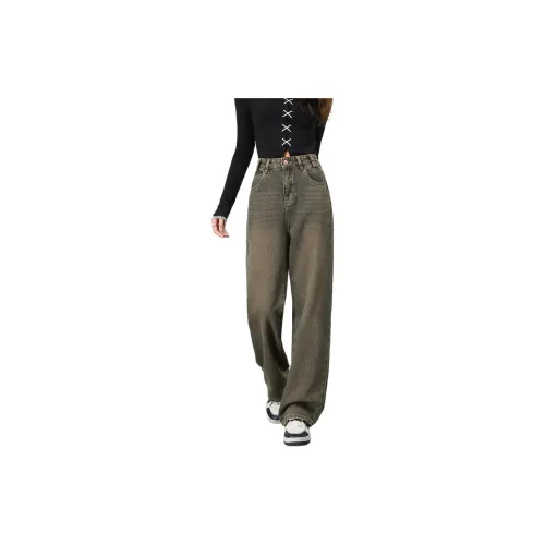 FAWENXIANGZI Jeans Women's Blue