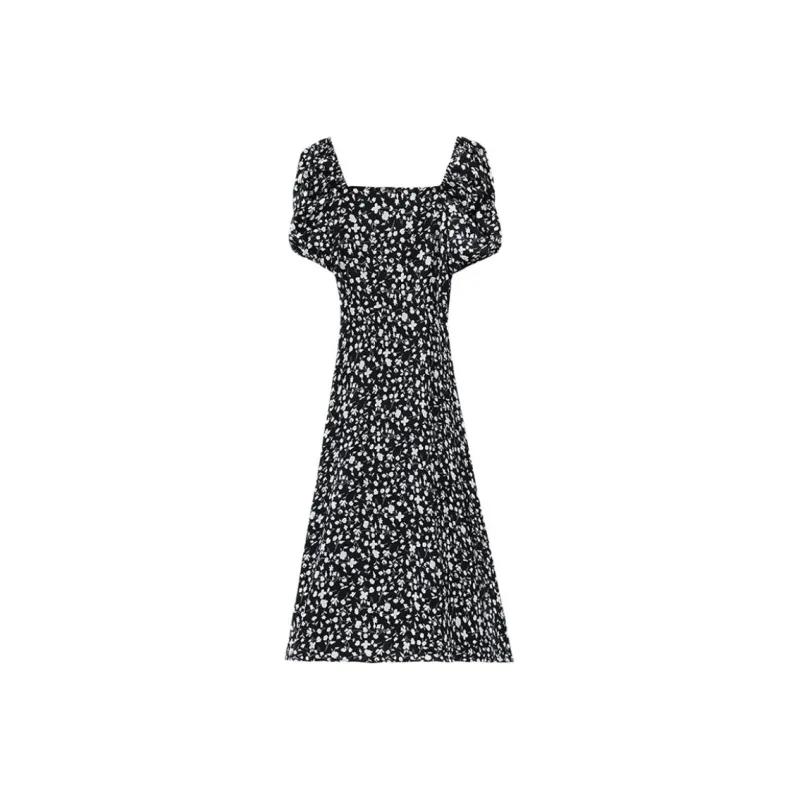 Mu Xiao Xin Short Sleeved Dress Women's-6